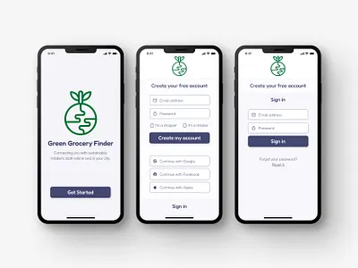 Daily UI Challenge: 001 app mobile signup ui