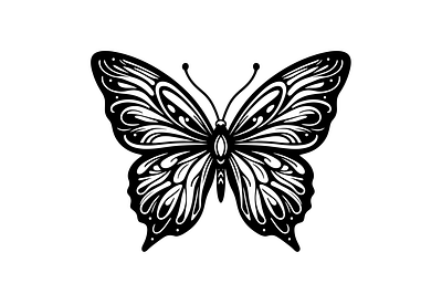 Butterfly SVG design