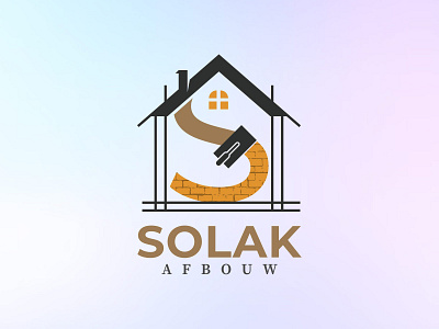 Handyman Logo for SOLAC AFBOUW branding graphic design logo