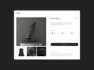 Gluglu - Website Design design ecommerce inspiration layouts minimal minimaldesign ui uidesign website websitedesign