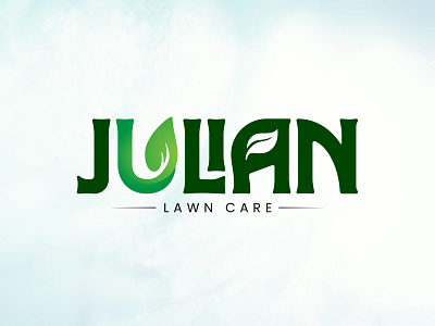 Julian Lawn Care Logo Design branding graphic design logo