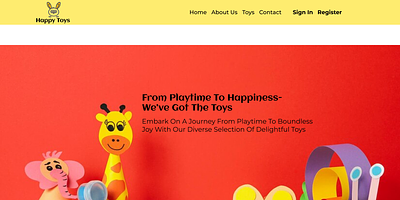 Toys Website figma mockups ui design ui ux design ux design website design website ui design