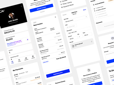 Payment Product UI fintech invoice minimal design payment payroll ui wallet