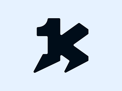 K Letter Logo Design brand design design k letter logo qianmoss