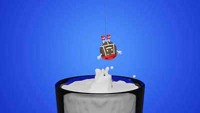 Oreo Bungee Dunk design foodanddrink illustration milk oreo vector vector illustration vectorillustration