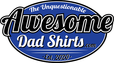 Awesome Dad Shirts Logo branding graphic design logo vector