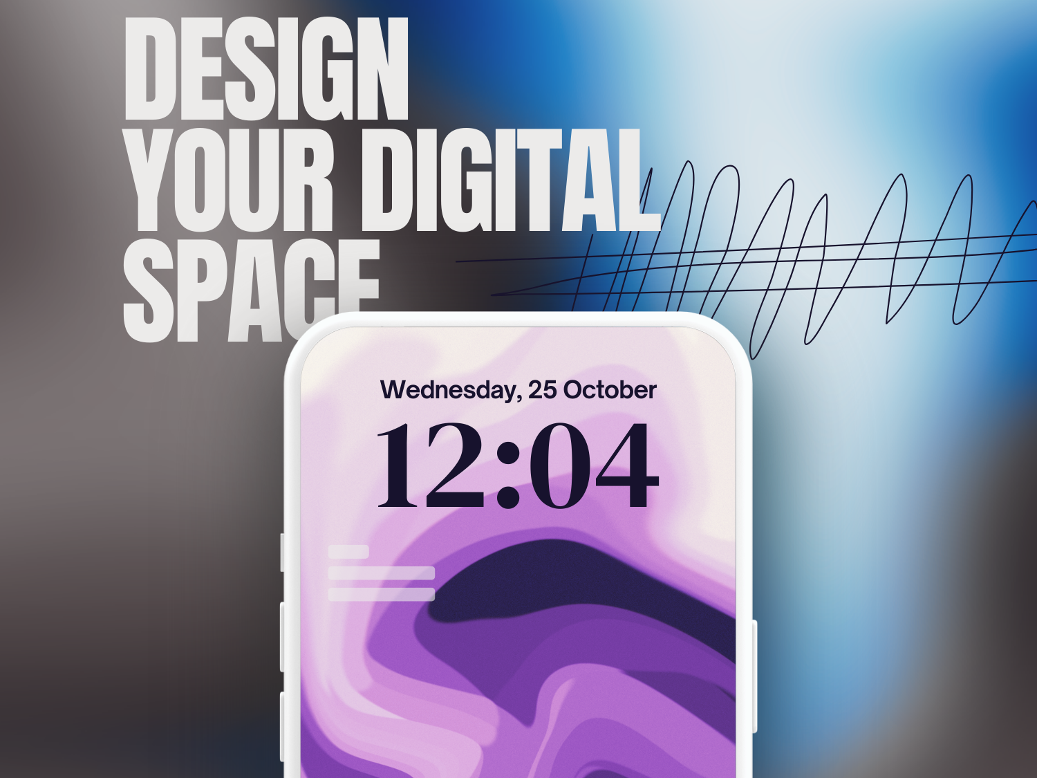 Abstract Phone Wallpaper (Cool) by Satyam Y. on Dribbble