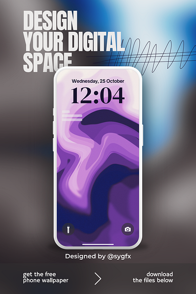 Abstract Phone Wallpaper (Cool) abstract graphic design phone wallpaper ui wallpaper