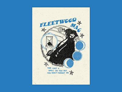 Silver Springs collage fleetwood mac graphic design illustration music typography xerox