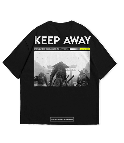 KEEP AWAY T-Shirt Design branding design graphic design hoodie illustration streetwear t shirt