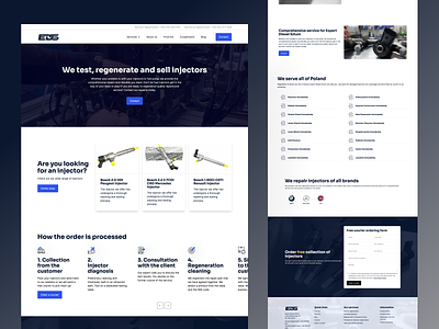 Car Mechanic Website - Car Parts, Car injectors - EDS car injectors car mechanic web design car mechanic website car parts car repair website fuel injectors web design