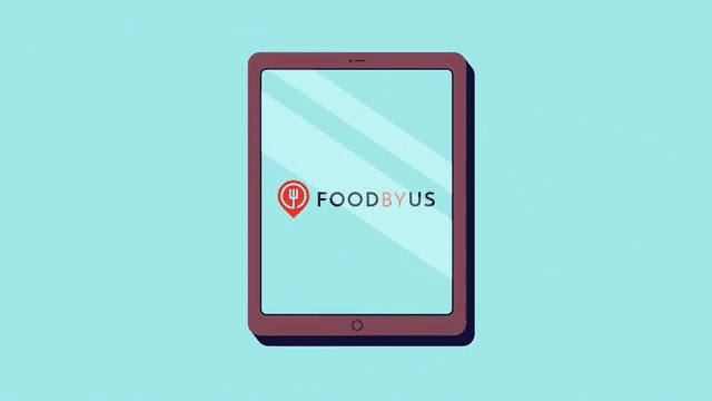 FoodbyUs food animation food ordering illustration software animation ui animations