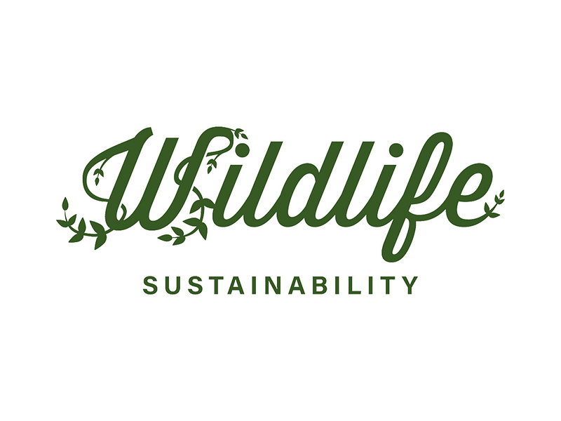 Wildlife Sustainability Logo foundation logo logo design not for profit sustainability wildlife