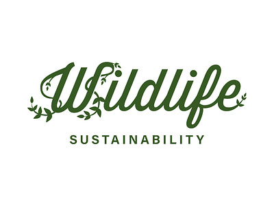 Wildlife Sustainability Logo foundation logo logo design not for profit sustainability wildlife