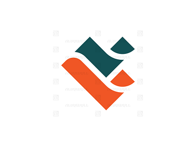 Letter Vl Or Lv Logo branding business corporate design elegant finance flat graphic design initial l letter logo lv minimal modern monogram sale simple v vector