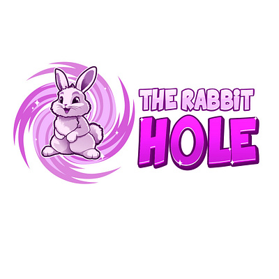 Rabbit hole branding design graphic design illustration logo ui vector