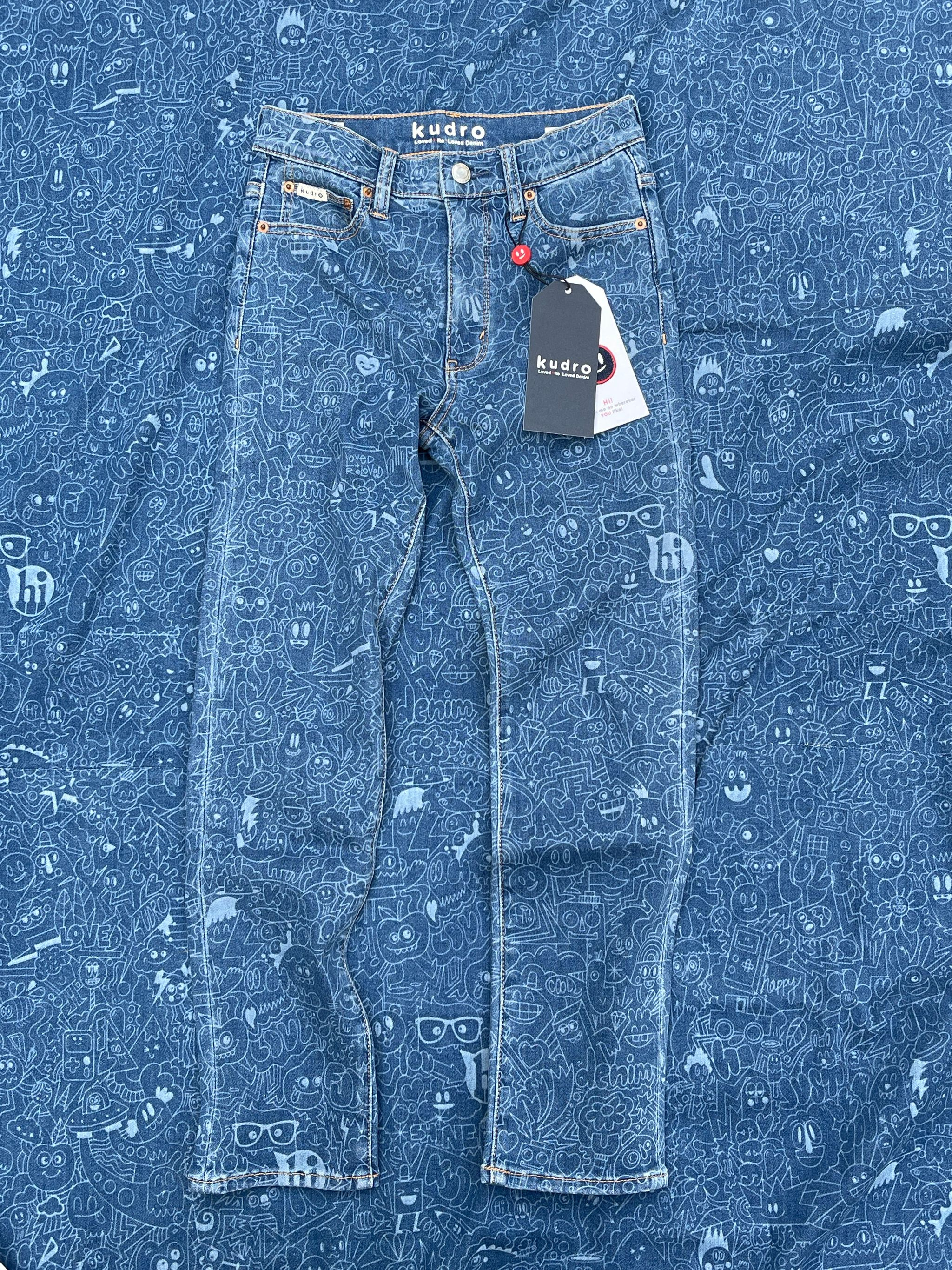 Kudro Kids Apparel apparel branding denim doodle art fashion jeans kids clothing kids fashion kudro kids style wotto