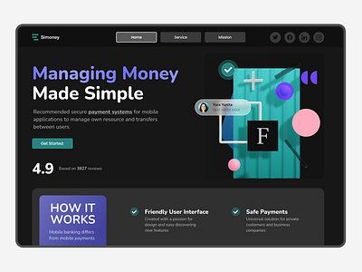 Great Job! Hello I am Zulfikar nice to meet you! 3d ahmad arif zulfikar branding design free gateway gopay graphic design illustration landing page minimalism modern online payment ui uiux