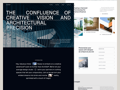 ArchStd® - Landing page animation animation architecture editorial interaction landingpage minimalist motion ui uiuxdesign ux web webdesign webinteraction
