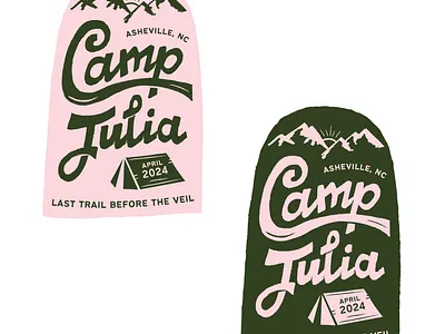 Bach branding adobe illustrator bachelorette branding camp custom graphic design illustration logo