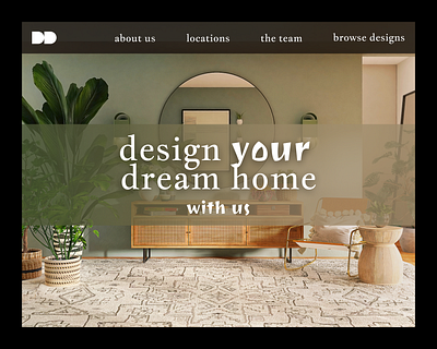 Furniture Website UI branding design graphic design ui ux vector website