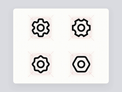 Drawing settings icons in Figma ✨ design drawing figma icon icon design icon drawing iconography icons illustration line icon stroke vector