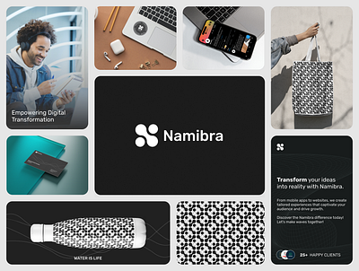 Namibra Brand Identity brand exploration brand identity branding namibra visual design
