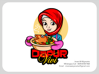 #logodapurmama cartoon logo character logo cuctom logo culinary logo custom logo design logo face logo jasa desain logo jasa logo lettering logo logo chef hijab logo dapur bunda logo dapur mama logo design logo karakter logo kuliner portrait logo restaurant logo woman face logo woman logo