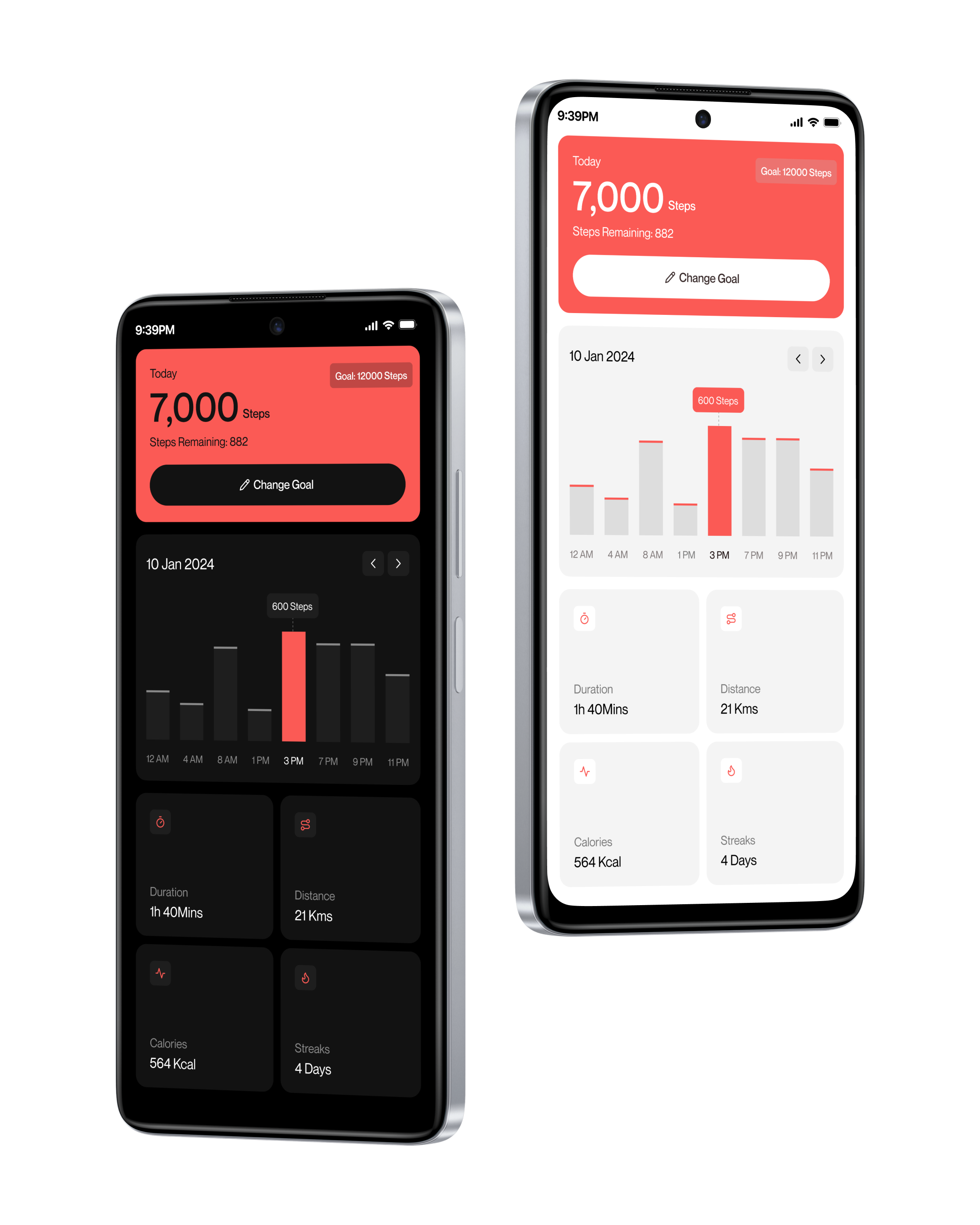 Light & Dark Theme animation mobileapp motion graphics theme ui ux