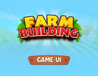 Farm Building Game UI design game design gui ui