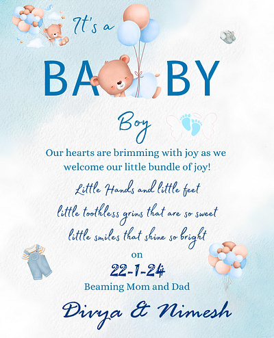 pregnancy announcement flyer branding customise flyer flyer graphic design