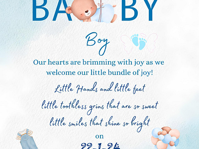 pregnancy announcement flyer branding customise flyer flyer graphic design