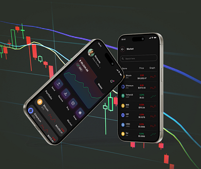 Day 22 - Dark Mode Crypto Wallet day22 guvi guviuichallenge uidesign