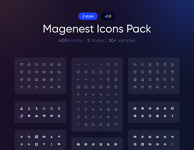 Magenest Icons Pack graphic design ui