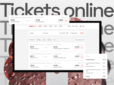 Bus Booking design booking booking tickets bus booking bus ticket bus ticket booking desktop search ticket ticket booking web design