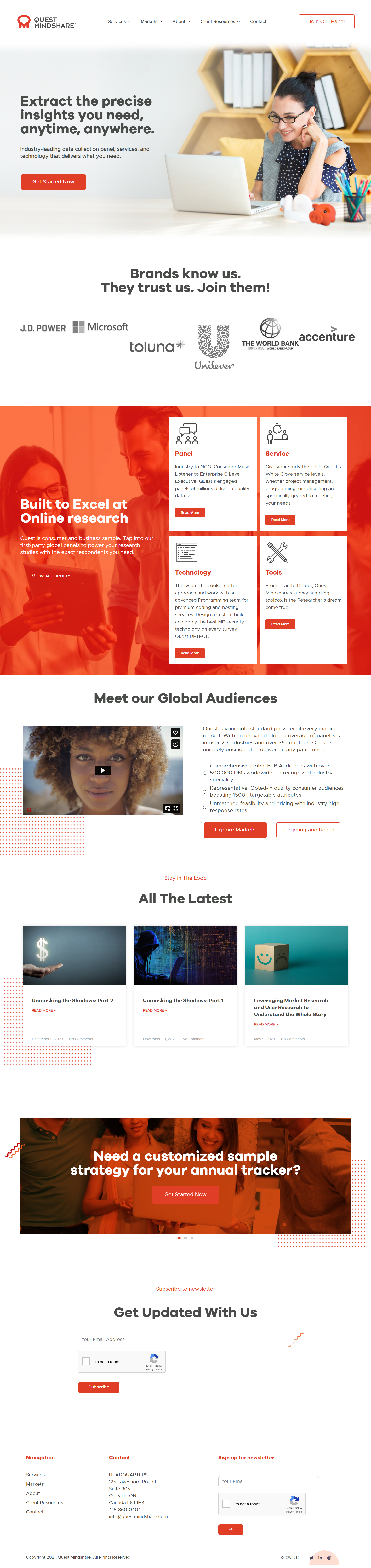 QUEST MINDSHARE WEB PROJECTS custom website e commerce elementor pro landing page pro plugin pro theme responsive website user friendly web design web development wordpress wordpress website