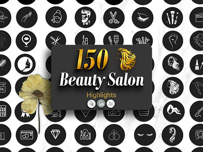 150 Hair Instagram Highlight Cover - Black Edition beauty beauty brands beauty highlight cover beauty highlight cover black beauty instagram highlight cover beauty logo beauty product beauty salon beauty shop beauty website black instagram highlight covers canva templates cosmetic website highlight cover highlights beauty salon instagram highlight cover instagram highlight cover beauty instagram highlight covers makeup makeup highlight cover black