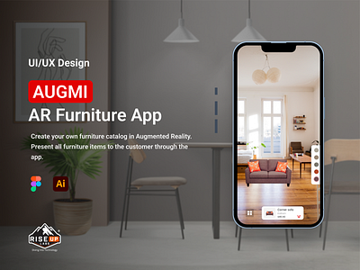 Augmi - AR Furniture App illustration