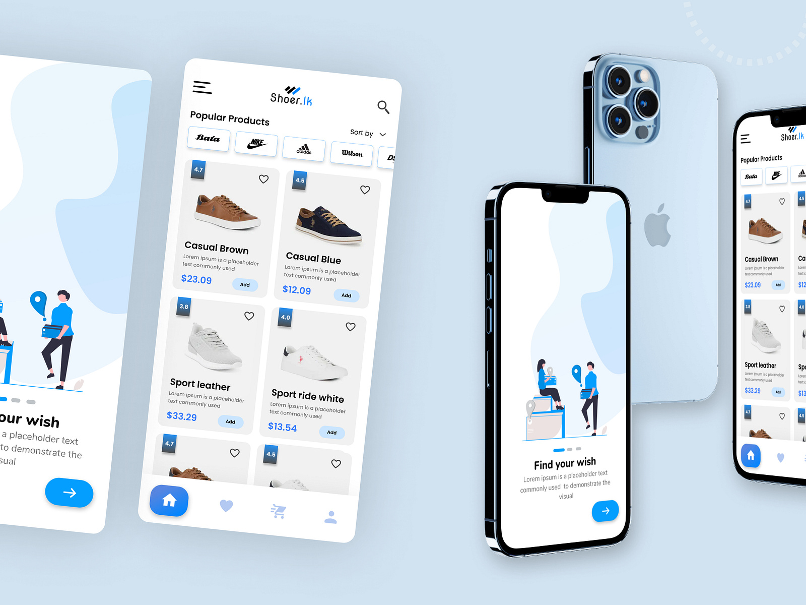 E Commerce App by Rao Rizwan on Dribbble