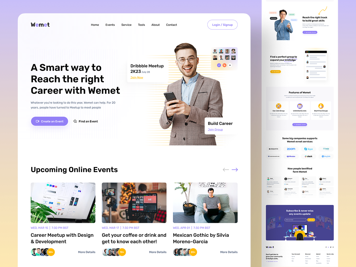 Event and Booking Management by Shahriar Alam Pial on Dribbble