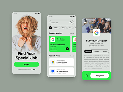 Daily UI 050 - Job Listing app ui daily 100 challenge daily ui daily ui 050 dailyui dailyui050 design ios job listing joblisting mobile product design ui ui design ui ux uidaily uidesign uiux userinterface ux