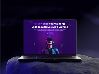 VR Gaming Landing Page UI Design 3d animation bitcoin ui cryptocurency digital virtual reality gaming ui graphic design headset interaction design motion graphics responsive design ui ui ux design user experience user friendly user interface virtual reality vr gaming vr gaming landing page website design