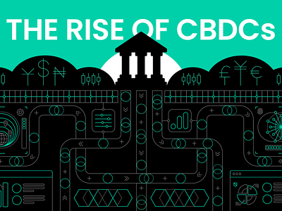 CBDC bank banking branding cbdc crypto design graphic design icon identity illustration illustration design minimal money payment software vector art