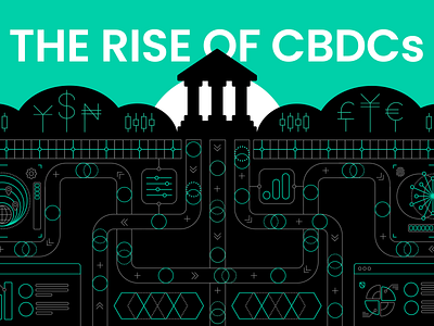 CBDC bank banking branding cbdc crypto design graphic design icon identity illustration illustration design minimal money payment software vector art