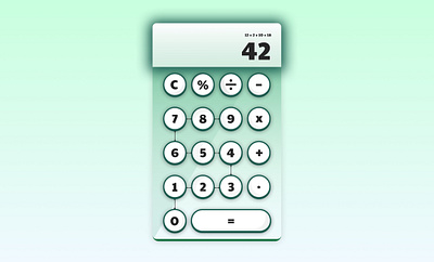 #DailyUi 004 - Calculator branding dailyui figma graphic design ui