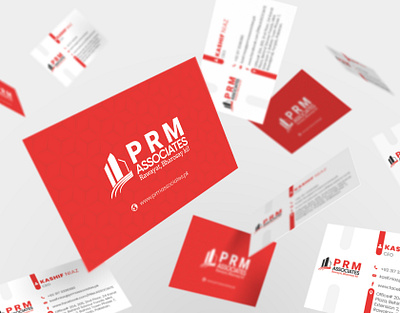Prm Associate Business Card Design brandin kit branding branding design busines card mockup business card business card design design graphic design illustration mockups text graphic typography vector