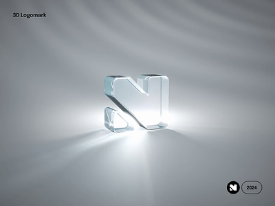 Nixtio 3D Logomark Animation 3d design 3d illustration 3d logo animated video blender branding logo branding logo design logo design logomark 3d render visual identity