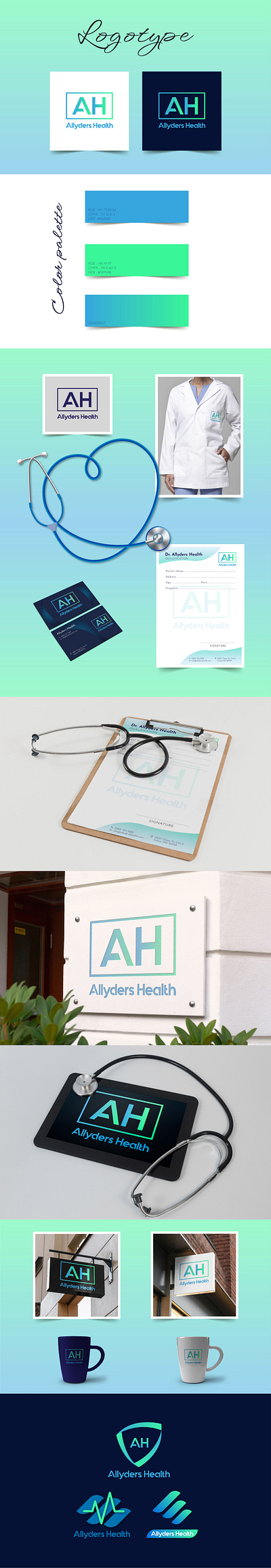 Logo for a Healthcare Company brand identity branddesign branding design graphic design identity illustration logo logo for a healthcare company logotype vector