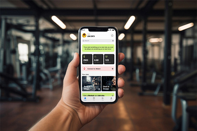 Fitness App Ui Design app design banking app calm app company fitness fitness homepage healthcare ui ui design uiux ux design