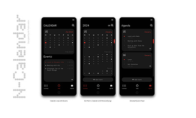 N Cal: Calendar app for Nothing OS app app design app development branding calendar calendar app design calendars design graphic design illustration logo mobile ui ux vector